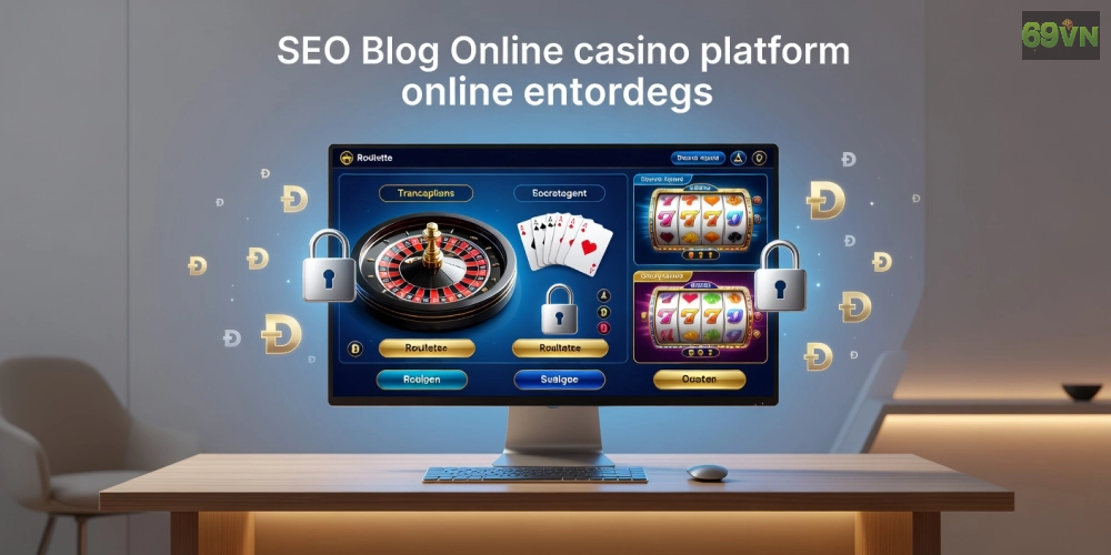 Khái niệm casino 69vn được minh họa qua giao diện sòng bạc trực tuyến hiện đại và an toàn